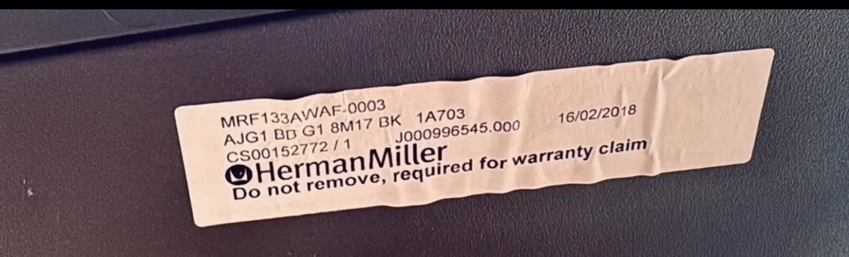 Herman Miller Mirra 2-office Chair fully Loaded - Image 4