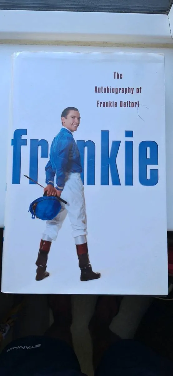 Frankie dettori autobiograph, signed by him - Image 1