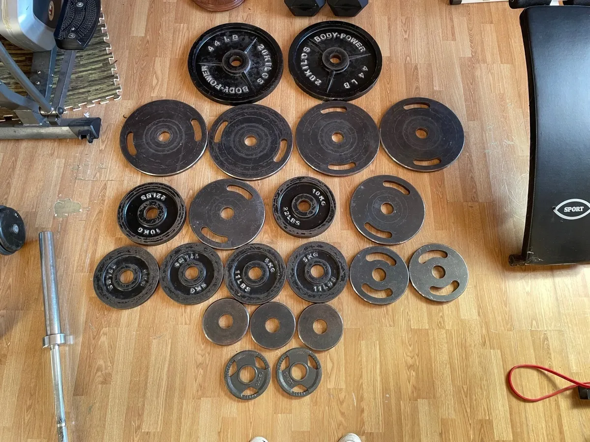 180kg Weight plates