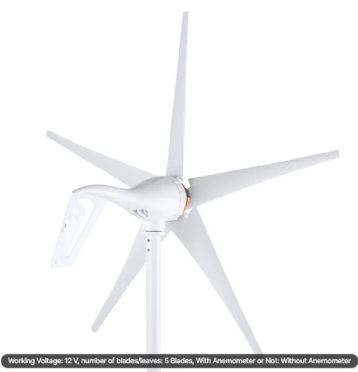 500W Wind Turbine Generator, 12V Wind Turbine Kit, - Image 3