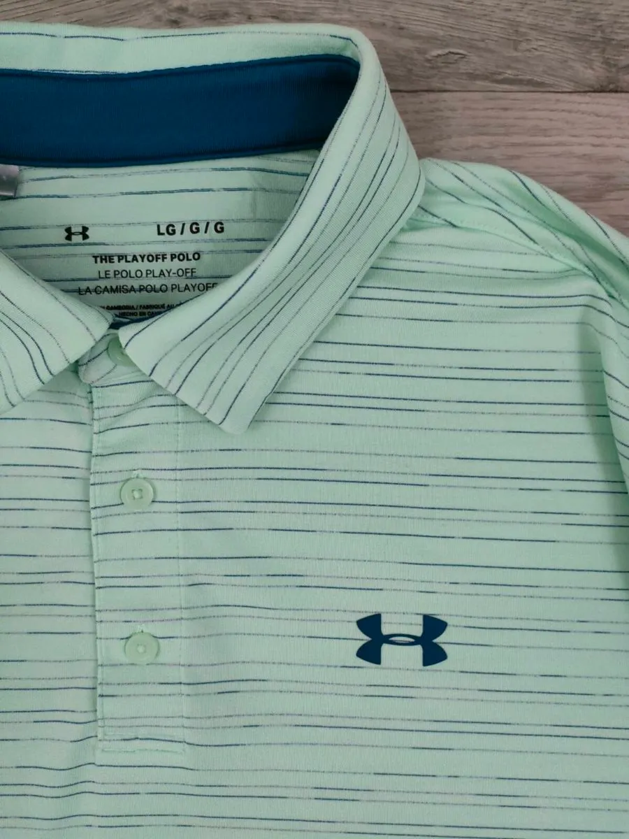 Under Armour Lahinch Golf Club Polo Short Mens L - Image 4