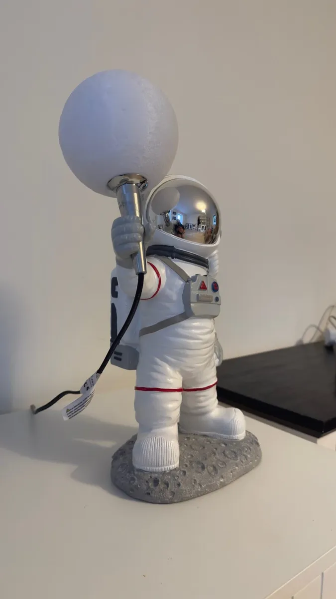 Astronaut Moon Balloon Table Lampshade - Image 1