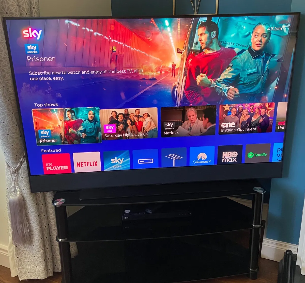 55 inch Sky Glass tv - Image 1