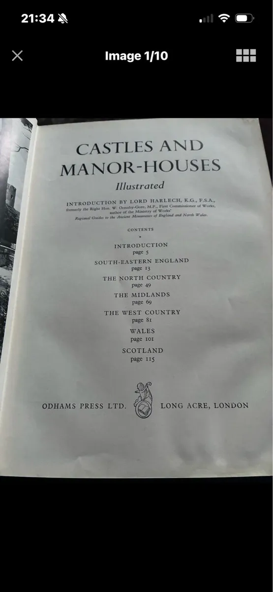 Castles & Manor House’s illustrated - Image 1