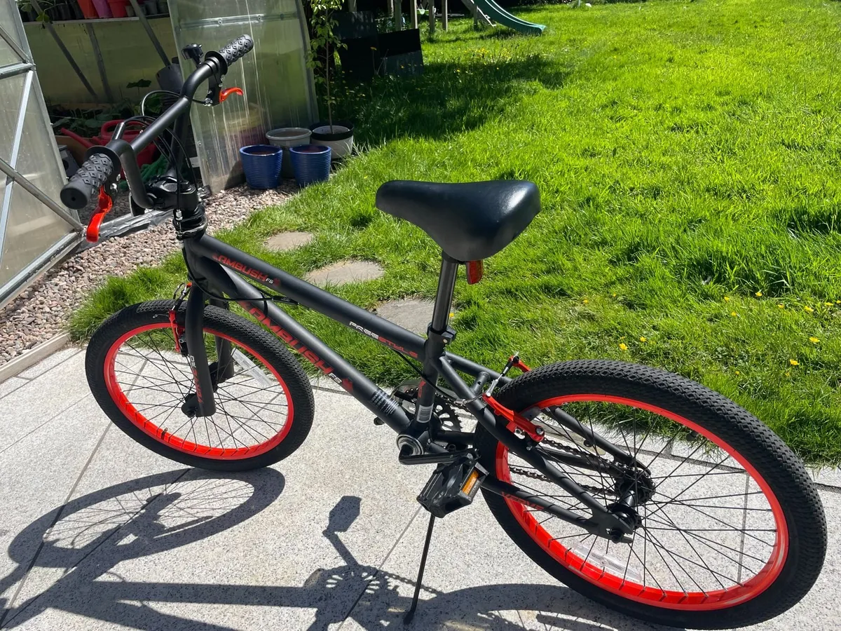20 Inch Ambush BMX Bike Black/Red Unisex Age 8-12 - Image 2