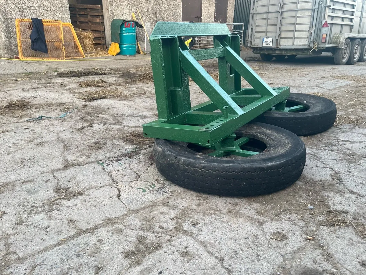 Double wheel silage pusher - Image 2