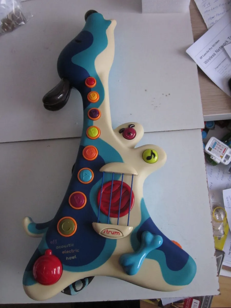 B.Woofer Interactive Toy Guitar - Image 1