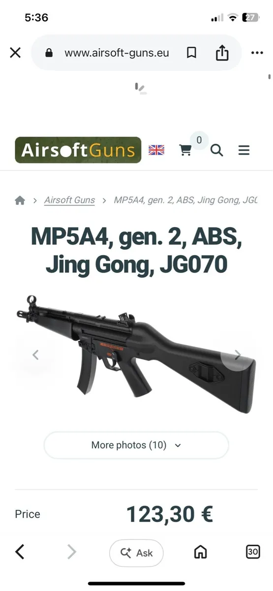Electric bb gun , - Image 3
