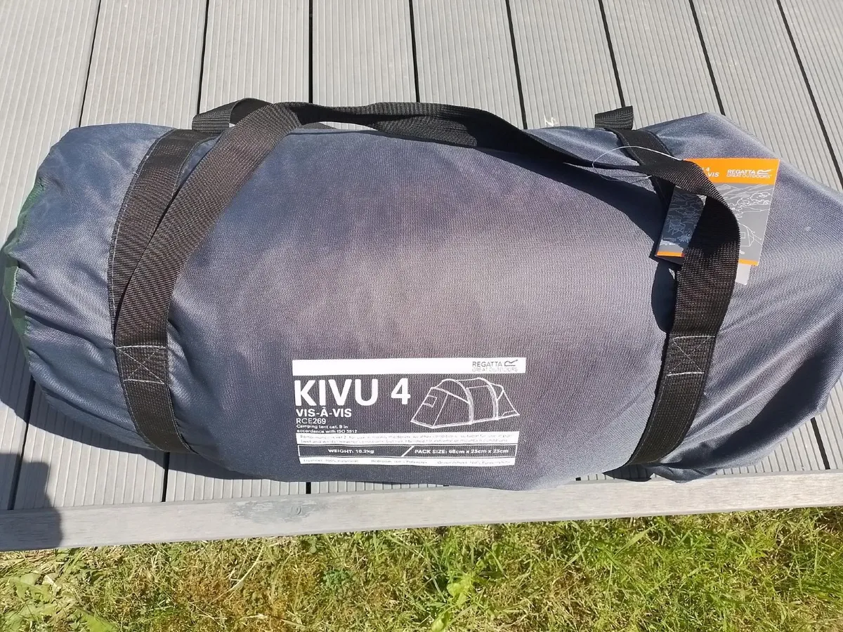 Regatta Kivu 4 Man Vis-a-Vis Tent - Image 2
