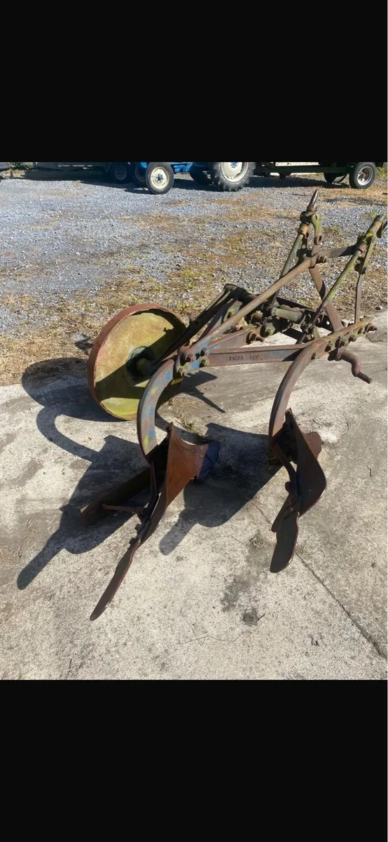 Plough, chain harrow, rear loader, roller - Image 2
