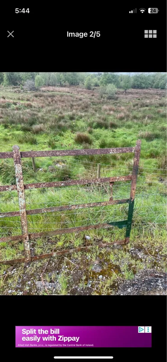 Vintage forged made gate - Image 2