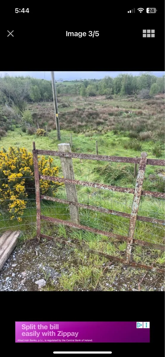 Vintage forged made gate - Image 3