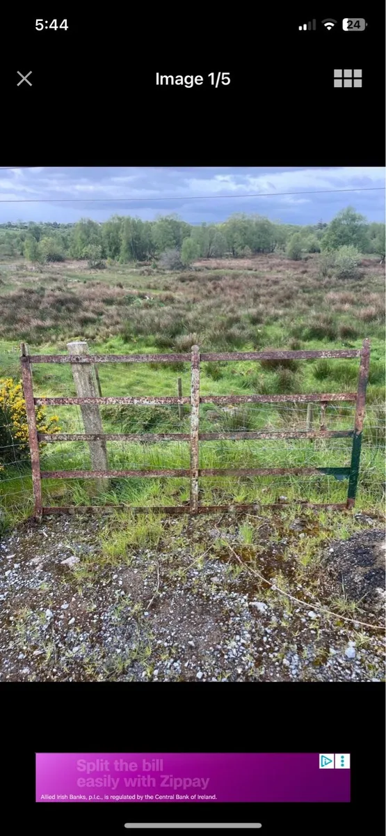 Vintage forged made gate - Image 1
