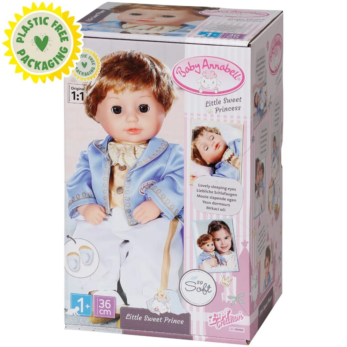 New:   Baby Annabel Sweet Little Prince - Image 1
