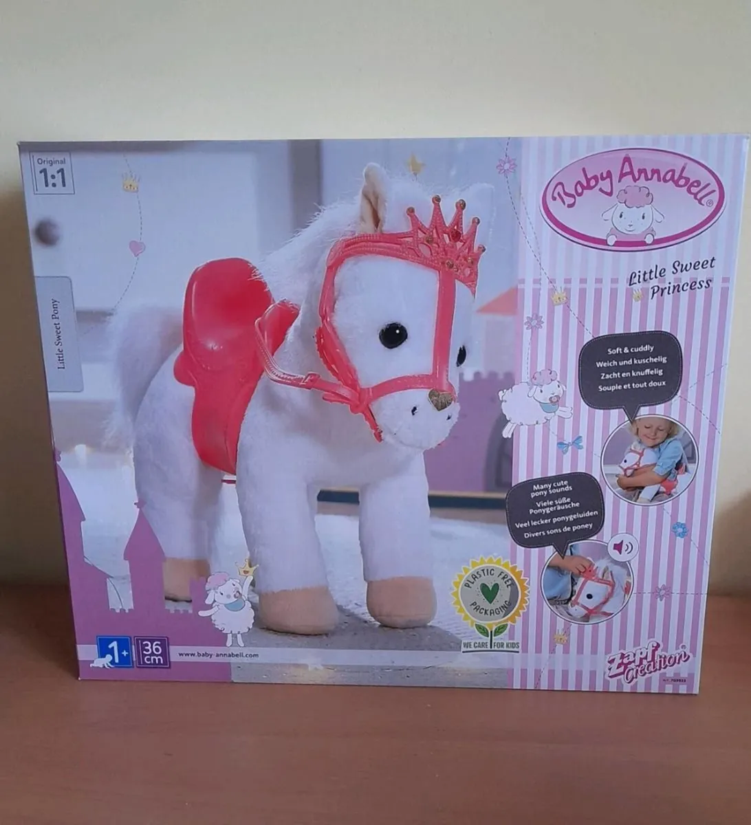 New:   Baby Annabel Sweet Little Pony - Image 1