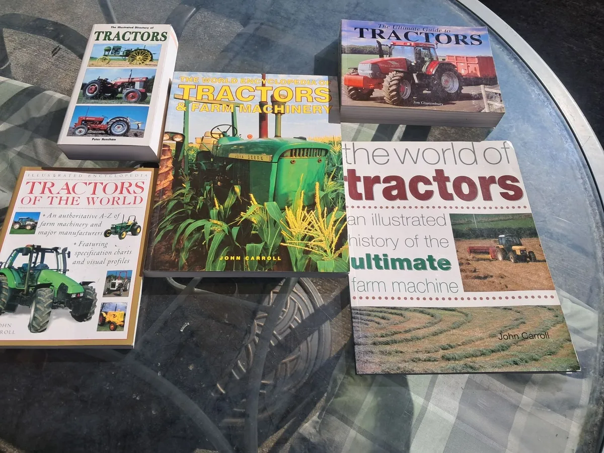 Vintage Tractor Books - Image 1