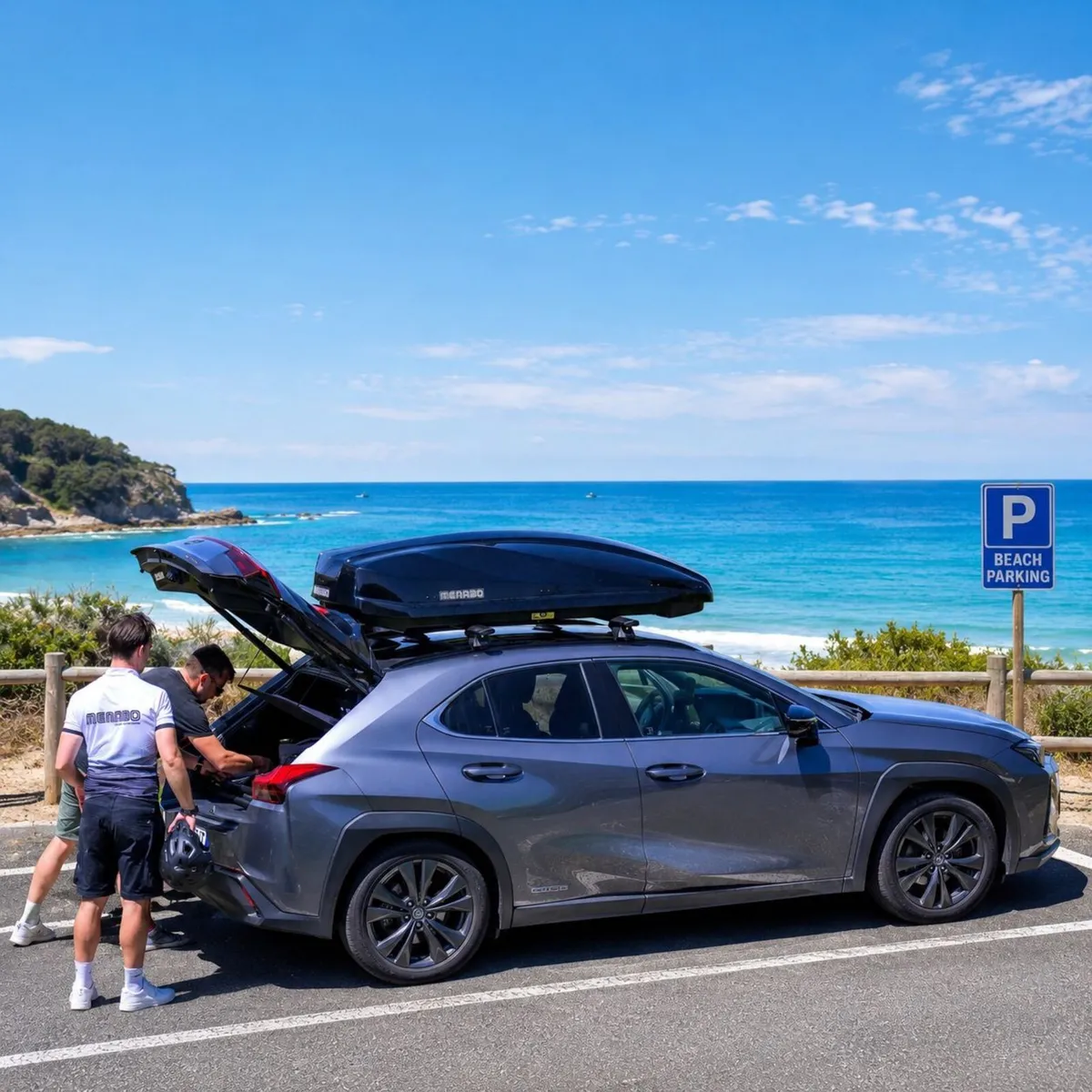 🚗✨ Menabo Car Roof Boxes – Stylish, Aerodynamic - Image 2