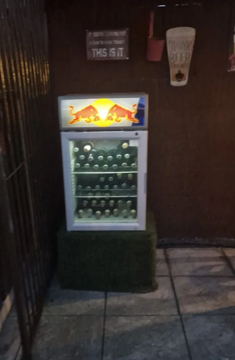 Red Bull Counter Top Fridge - Image 2
