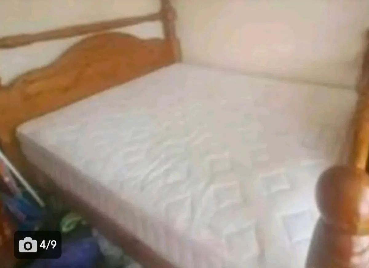 King size bed with respa mattress - Image 2