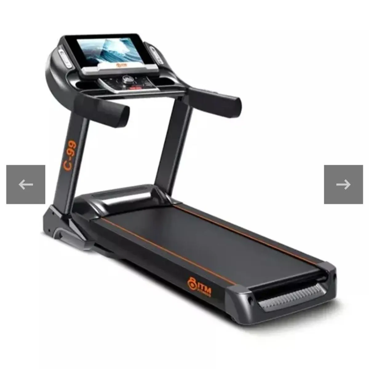 C-99 Commercial SMART Folding Treadmill with Incl - Image 1