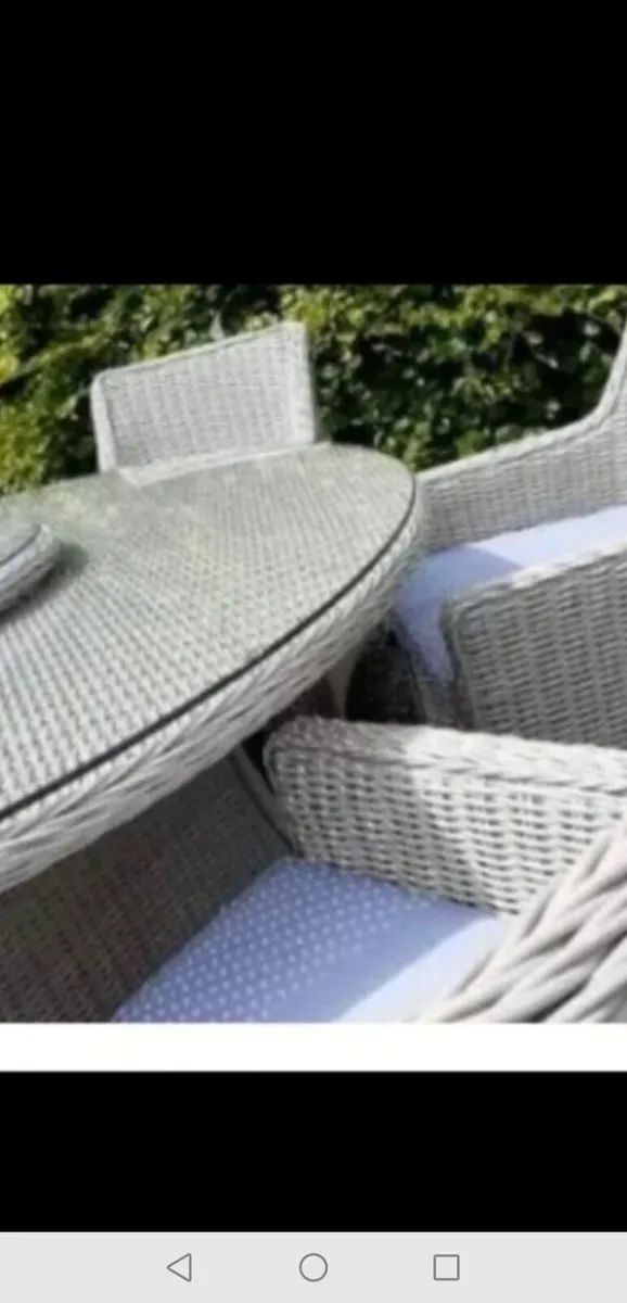 **CLEARANCE** Brand New Grey Rattan  6 Seater - Image 3