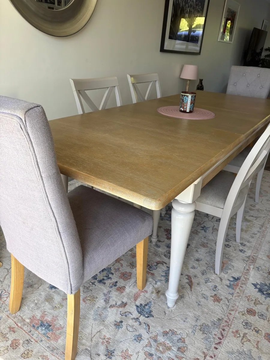 Dining Table & 6 Chairs set - Image 3