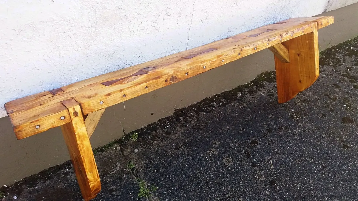 NEW Rustic Floating stove mantle / shelf - Image 2