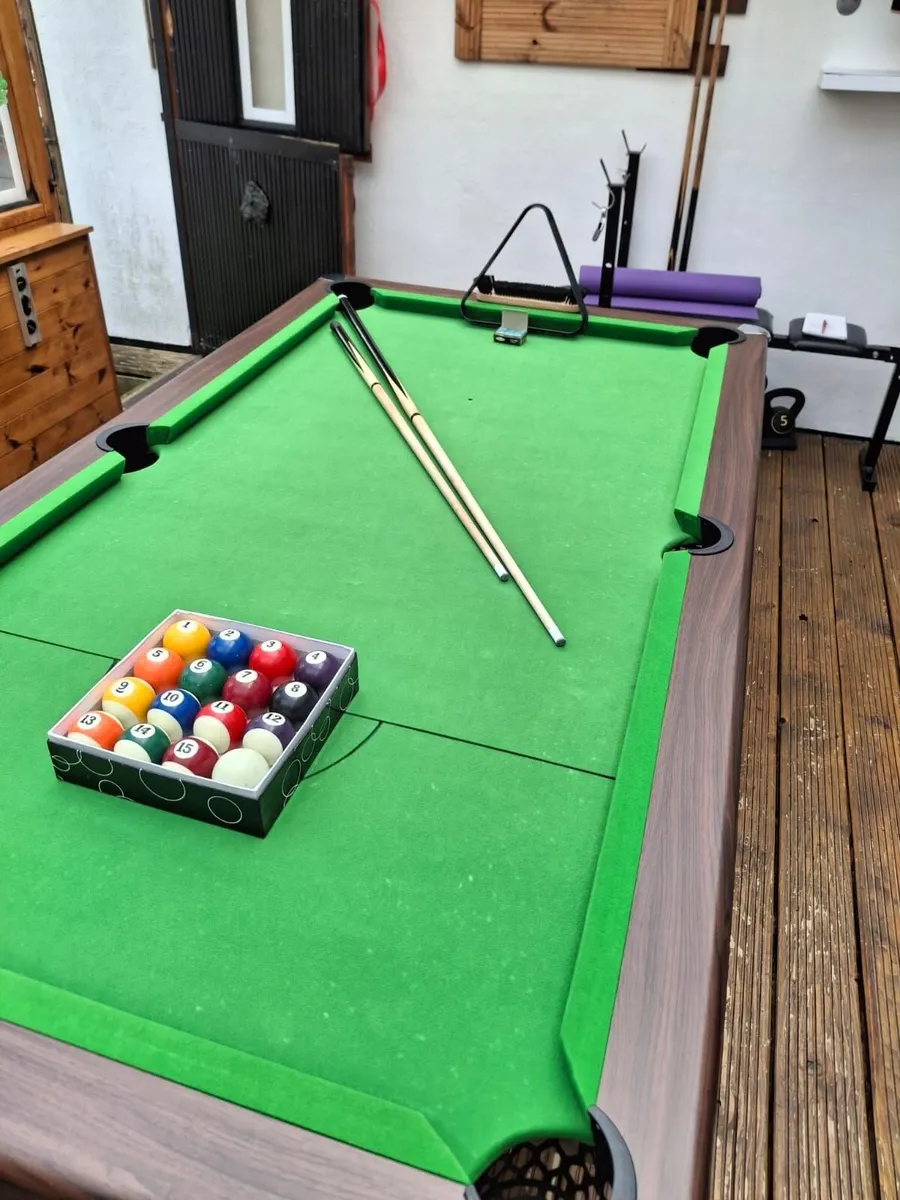 6ft Pool Table - Image 3