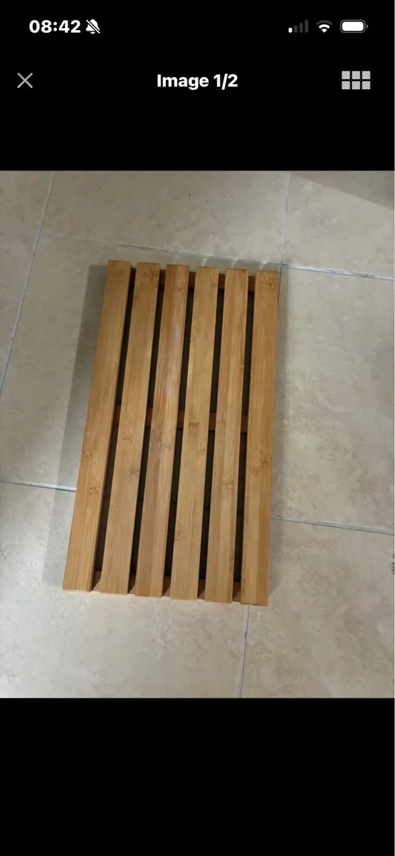 Timber Bath Mat - Image 1