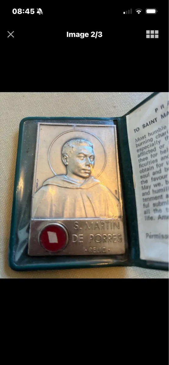 St Martin De Porres Relic - Image 2