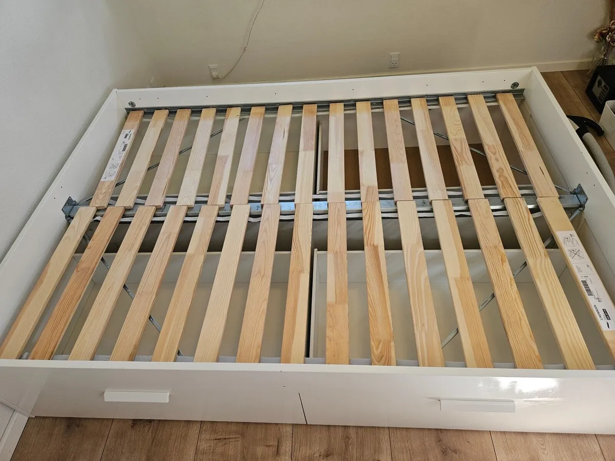 Ikea king size storage bed - Image 2