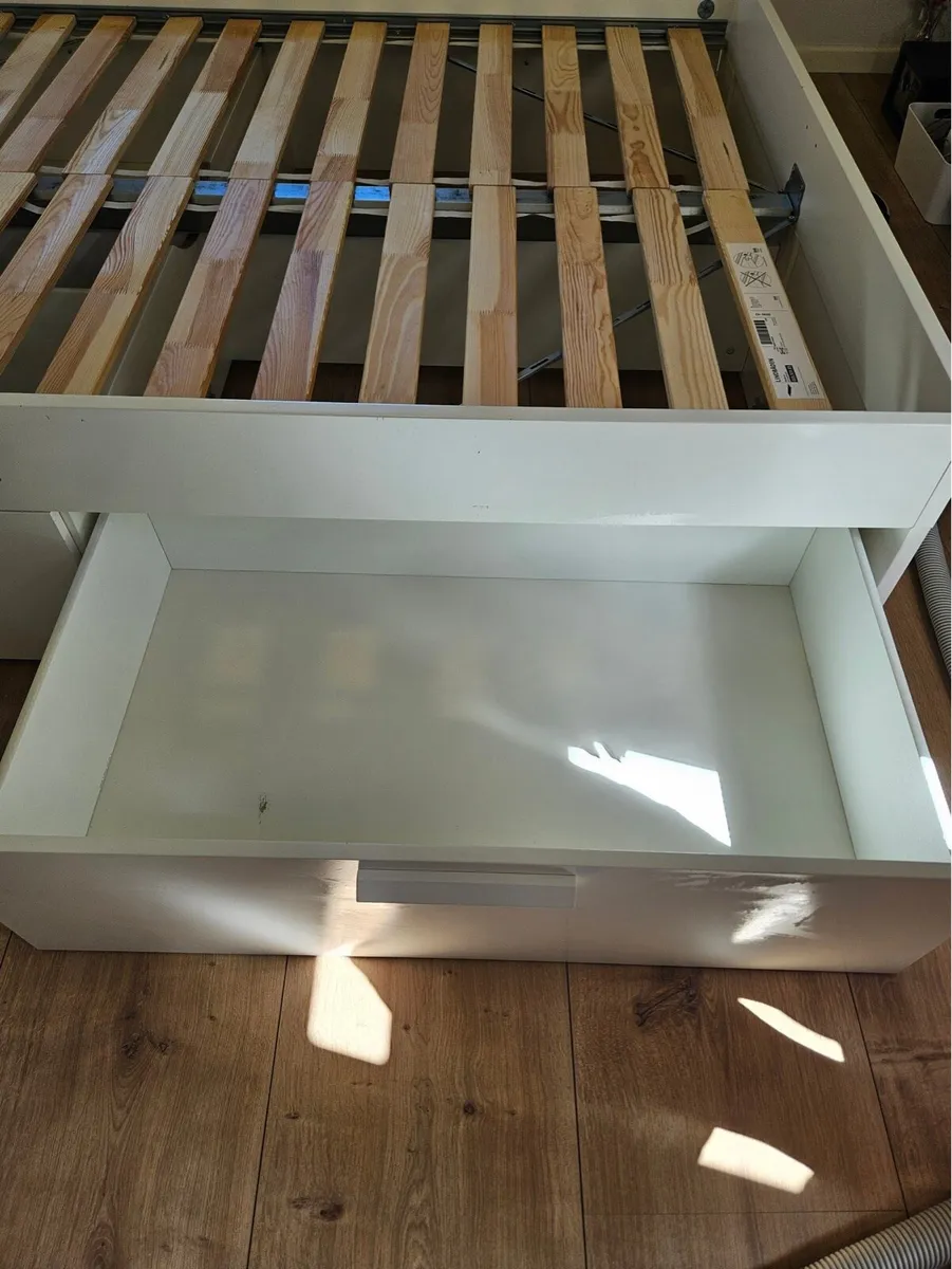 Ikea king size storage bed - Image 3