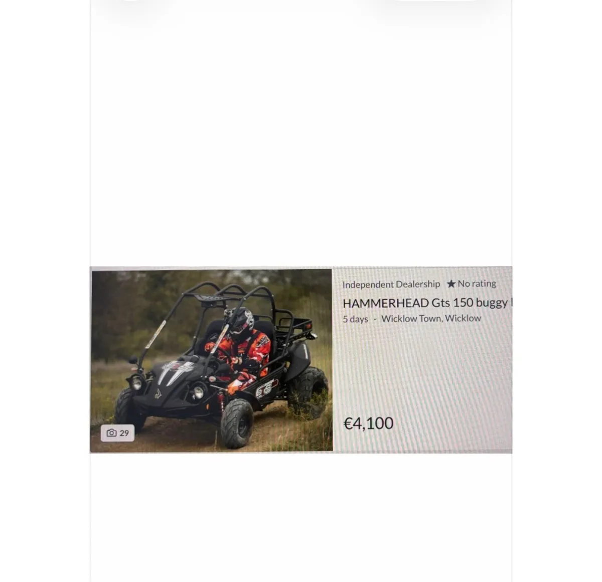 Hammerhead off road buggy - Image 2
