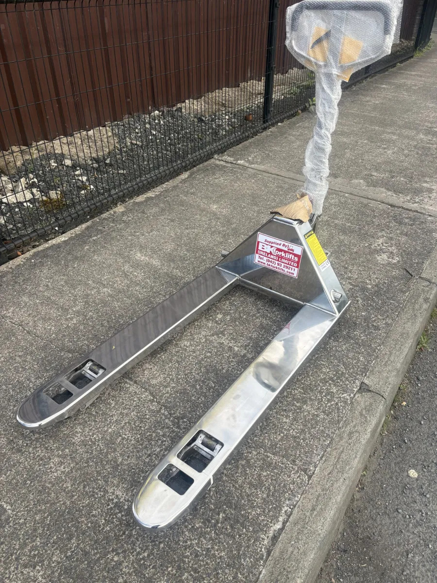 New Stainless , and Galvanised Pallet Trucks - Image 4
