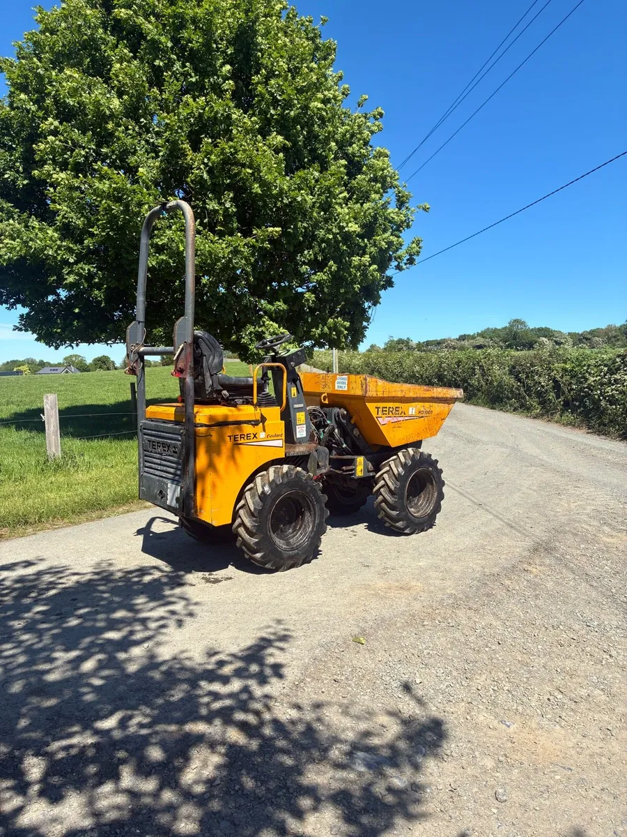 Terex hd1000 1 ton dumper - Image 2
