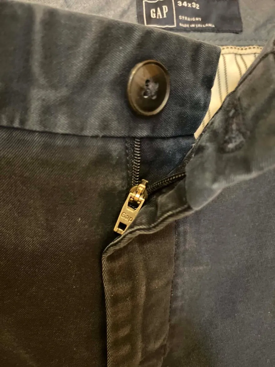 Gap Mens Navy Chino - 34/32 - Image 4