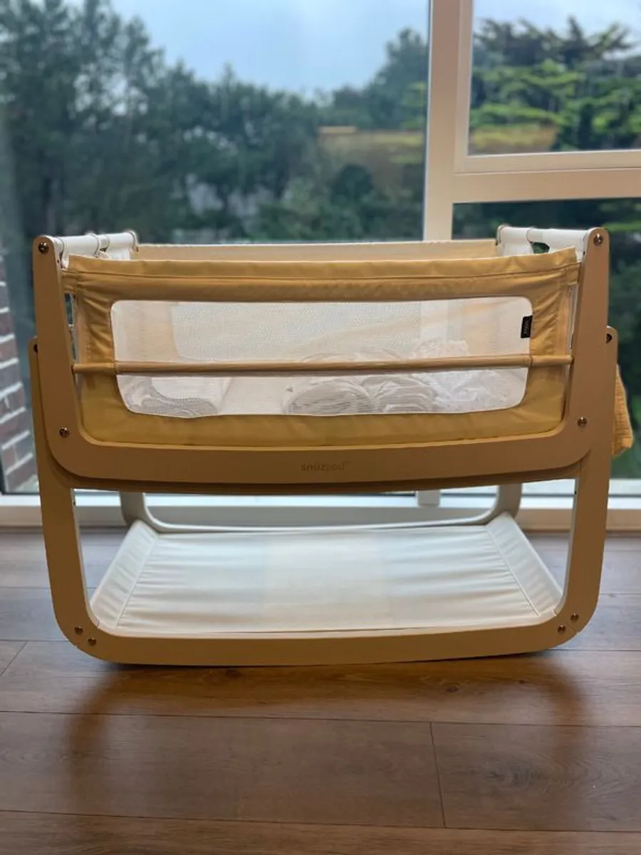 Snuzpod 5 cashmere bedside crib baby - Image 2