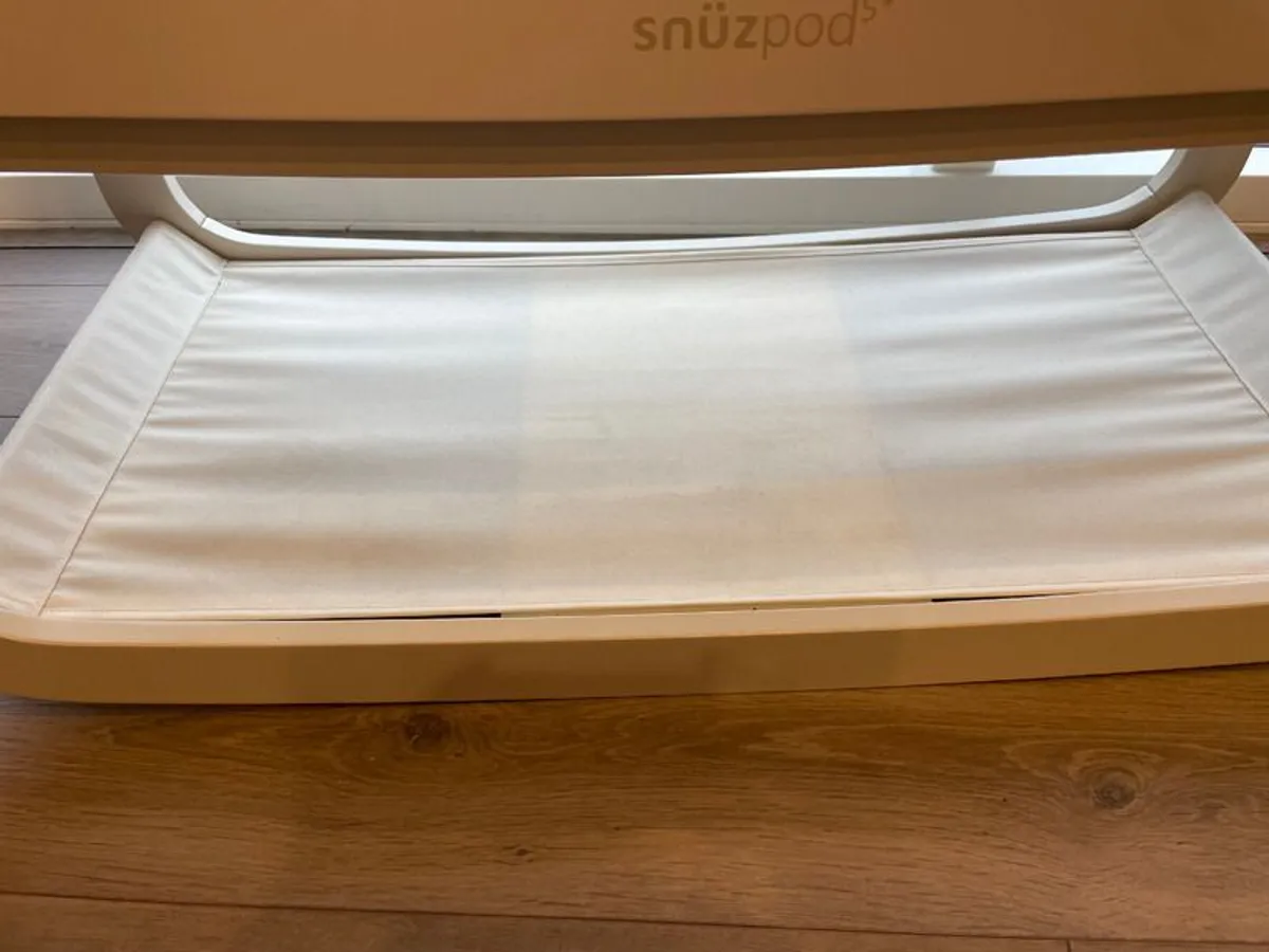 Snuzpod 5 cashmere bedside crib baby - Image 4