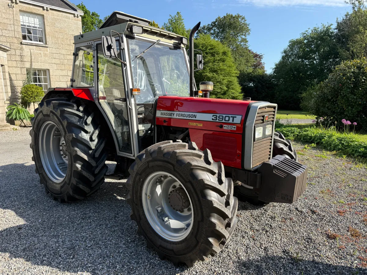 1996 Massey 390T **5000 hours** €29950 No Vat - Image 4