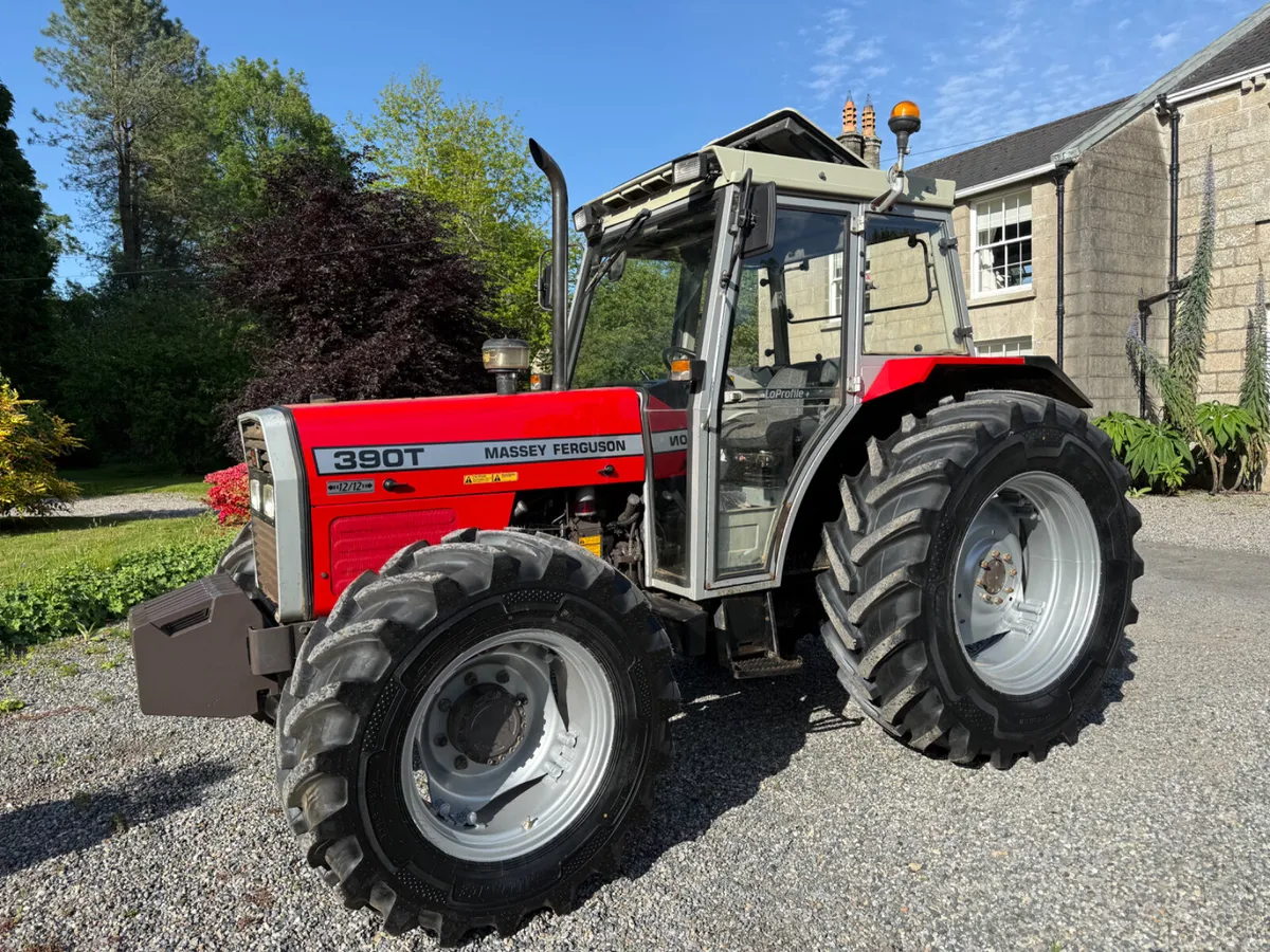 1996 Massey 390T **5000 hours** €29950 No Vat - Image 1