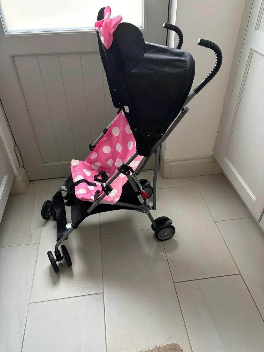 Mini Mouse stroller - Image 2