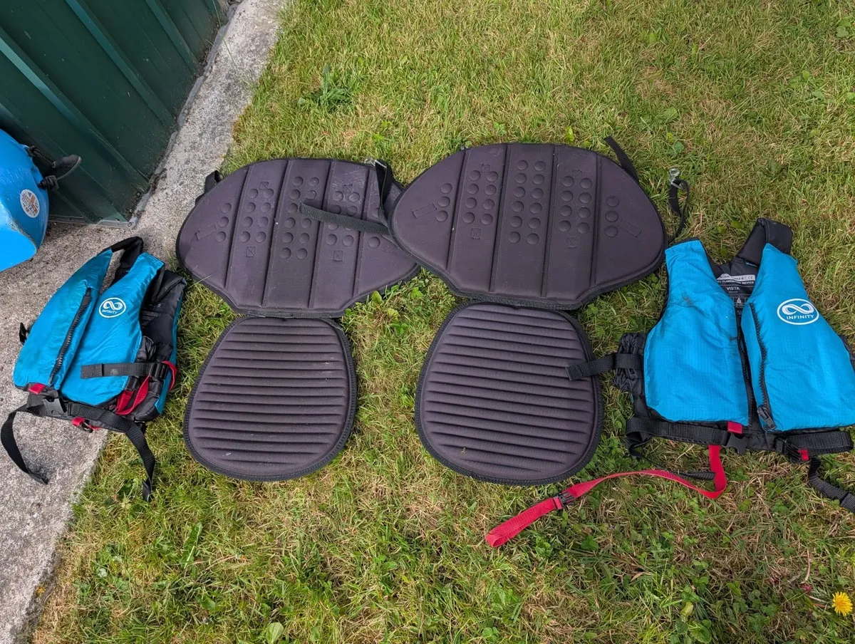 Islander Paradise II Tandem Kayak + Extras (Paddle - Image 4