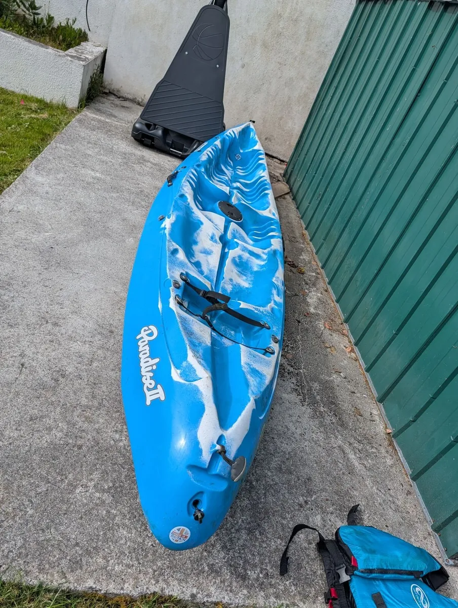 Islander Paradise II Tandem Kayak + Extras (Paddle - Image 1