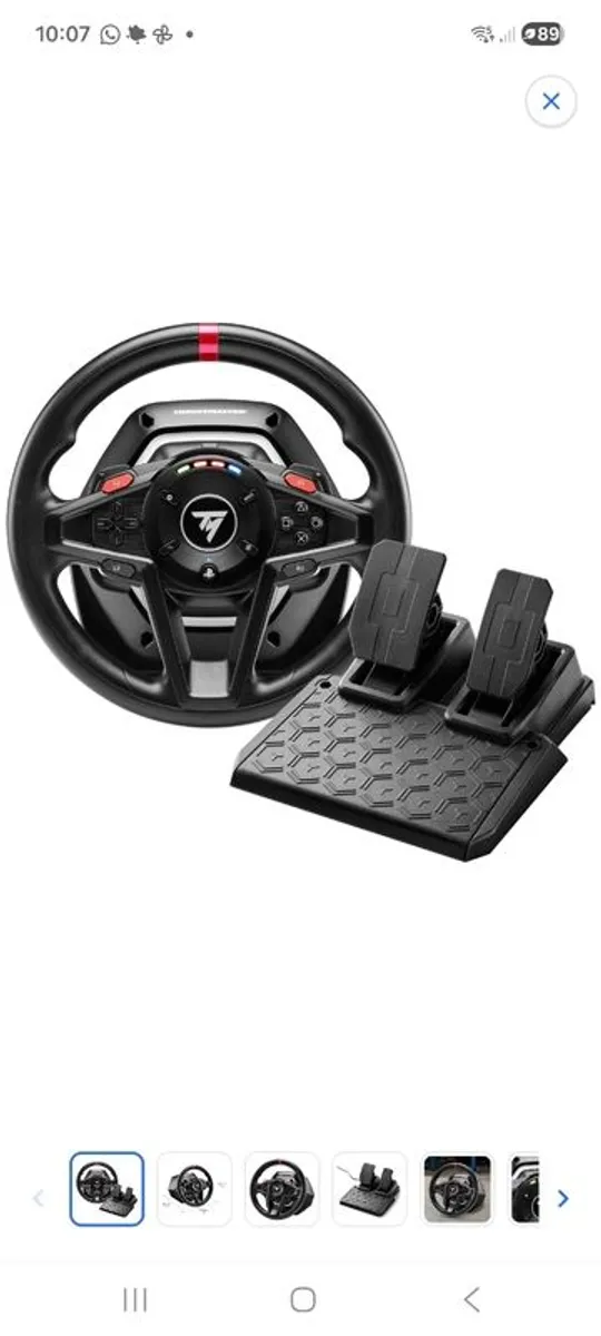 Thrustmaster T128 gaming steering wheel - Image 1
