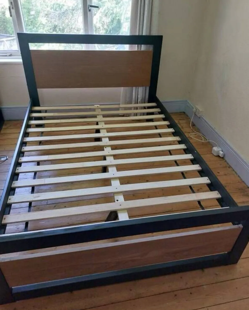 Beautiful Very Sturdy 4Ft 6” Double Bed - Deliver - Image 1
