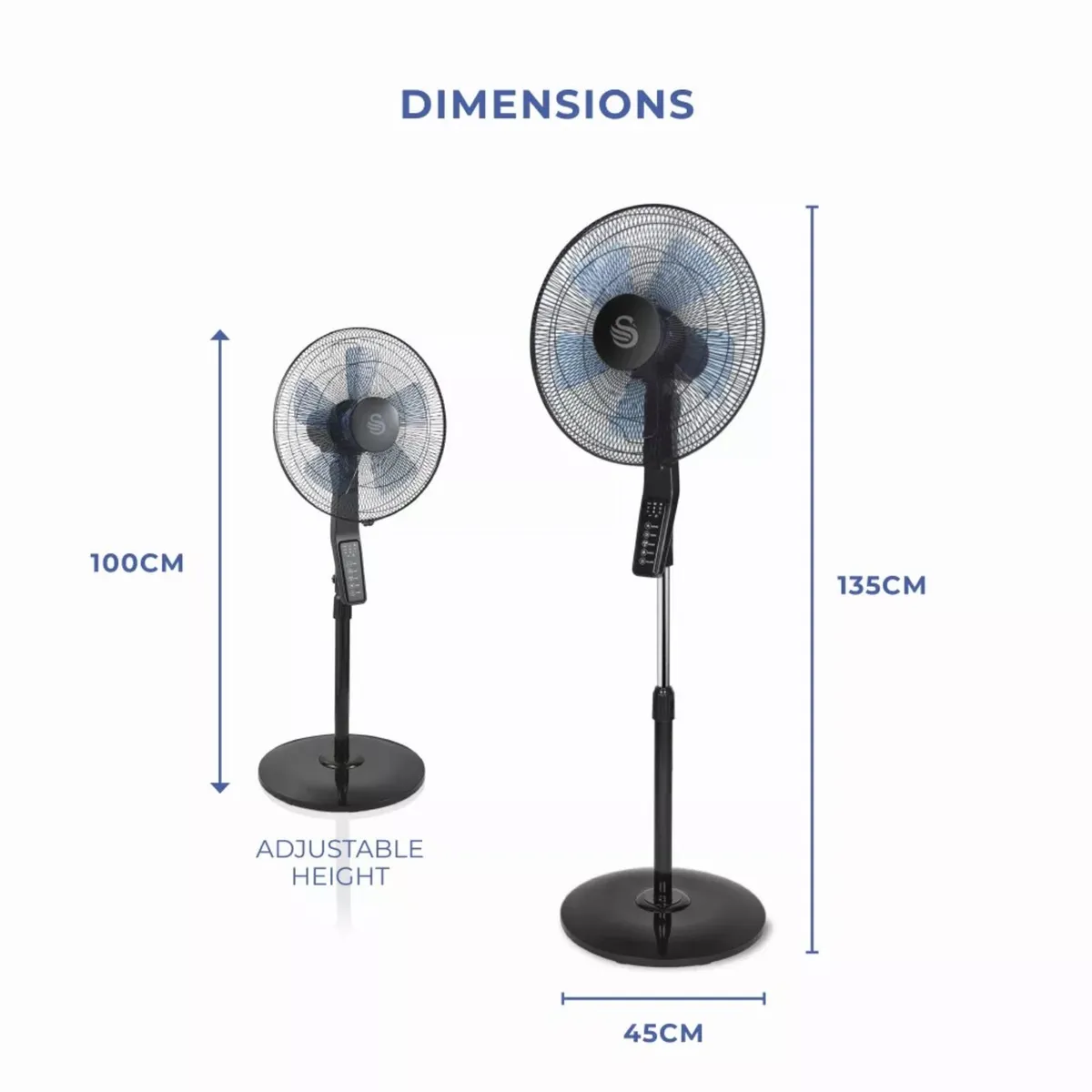 Free Standing Room Fan with Remote Control €60 - Image 3