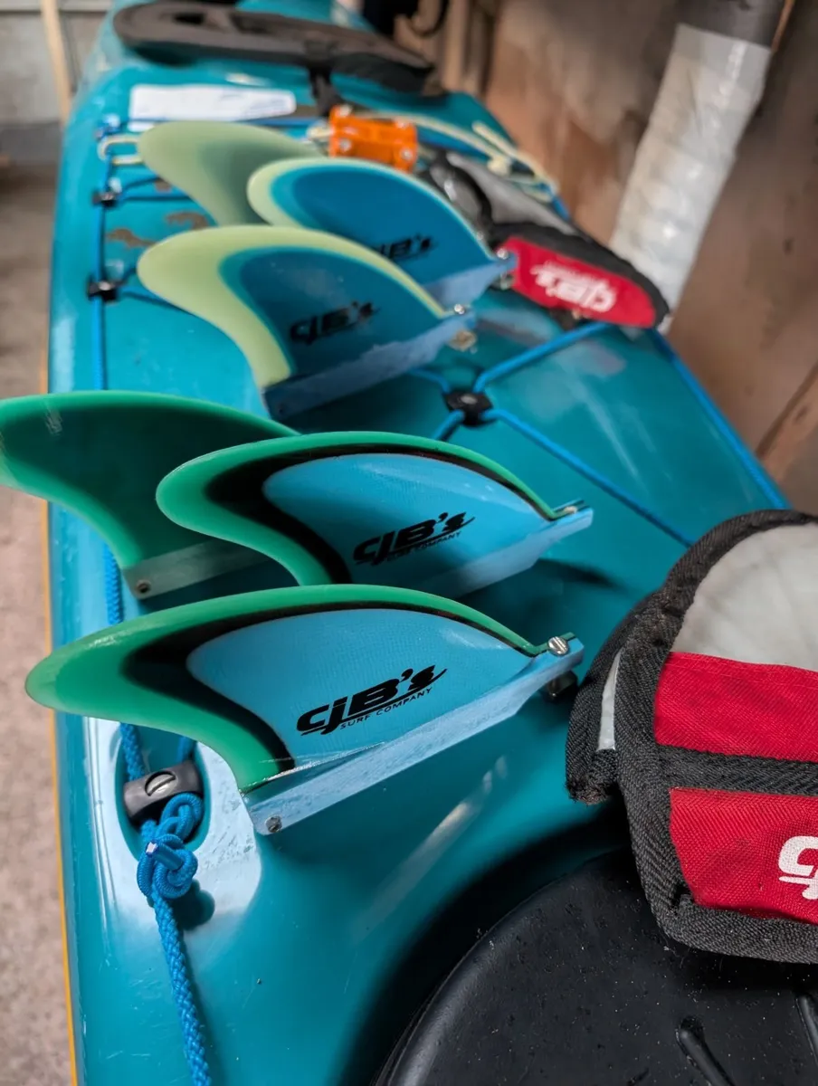 CJB Composite Surf Kayak / Waveski Fins - Image 1