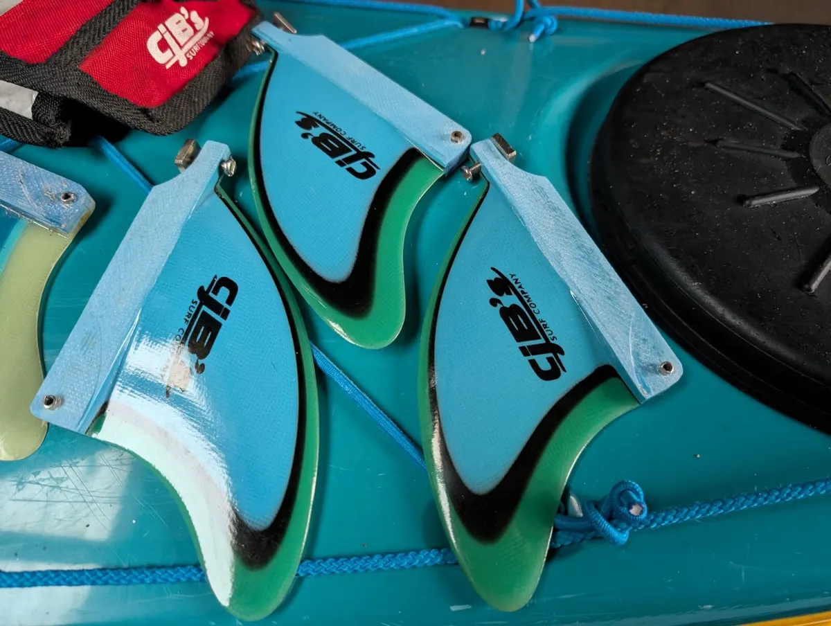CJB Composite Surf Kayak / Waveski Fins - Image 4