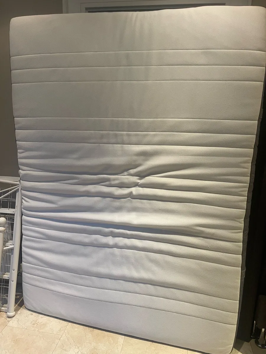 As New - Spotless Medium Thick Double Mattress - Image 1