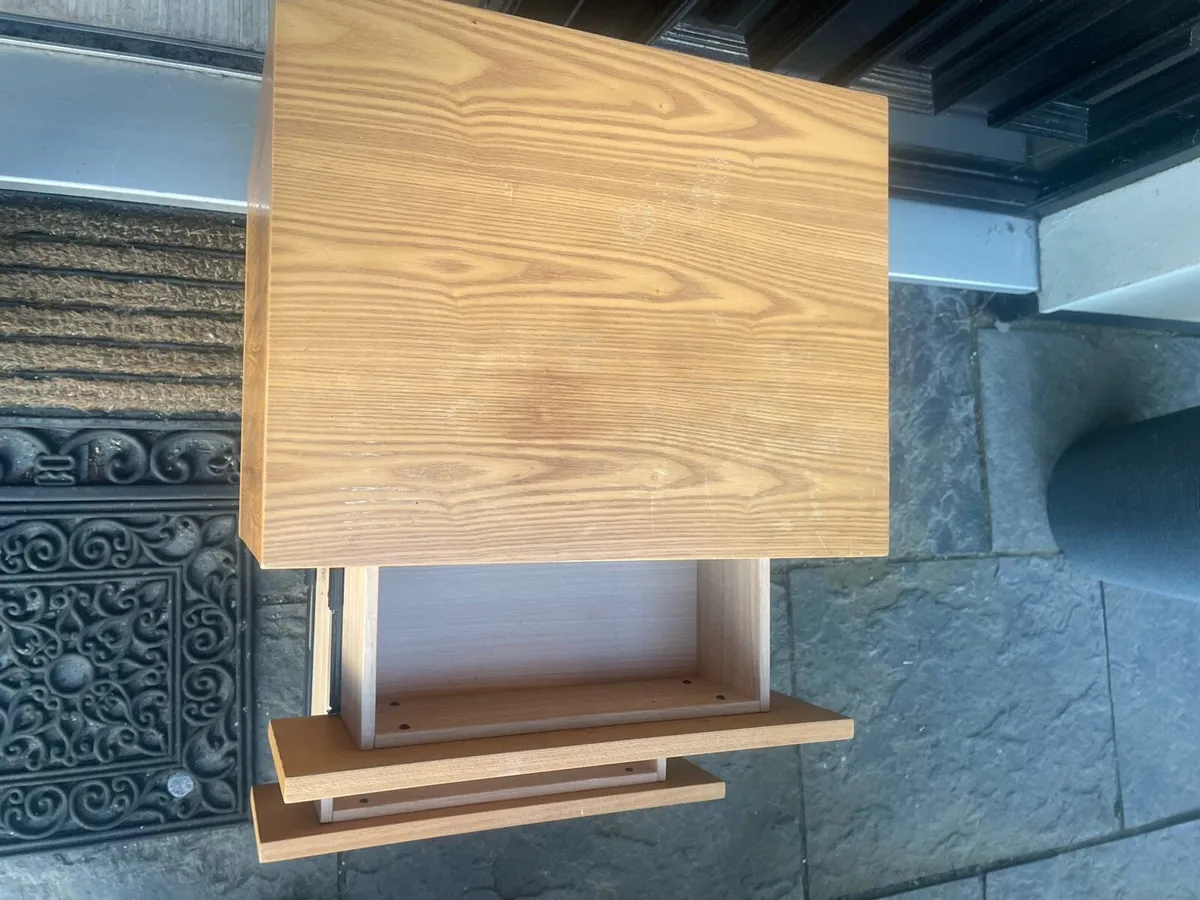 As New - Beautiful 2 Drawer Bedside Locker - Table - Image 2